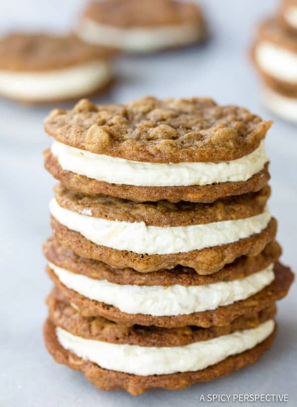 Oatmeal Creme Pies Logo - Homemade Oatmeal Cream Pies - A Spicy Perspective
