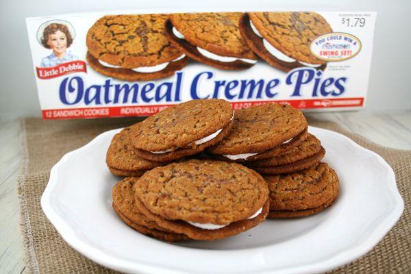 Oatmeal Creme Pies Logo - Oatmeal Creme Pie Ice Cream - Mom Loves Baking