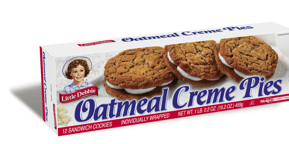 Oatmeal Creme Pies Logo - Little Debbie® Oatmeal Creme Pies | Little Debbie