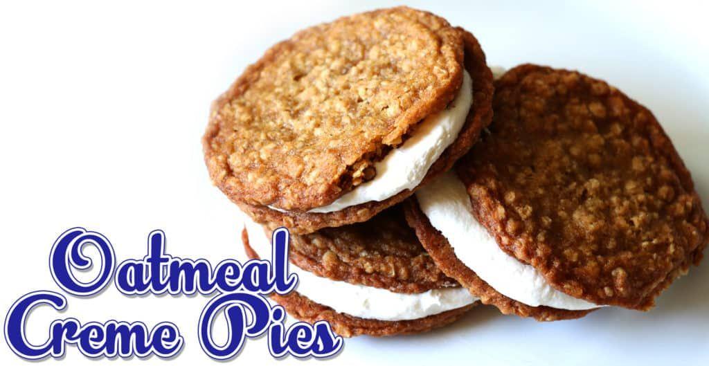 Oatmeal Creme Pies Logo - Oatmeal Creme Pies - The Salty Marshmallow
