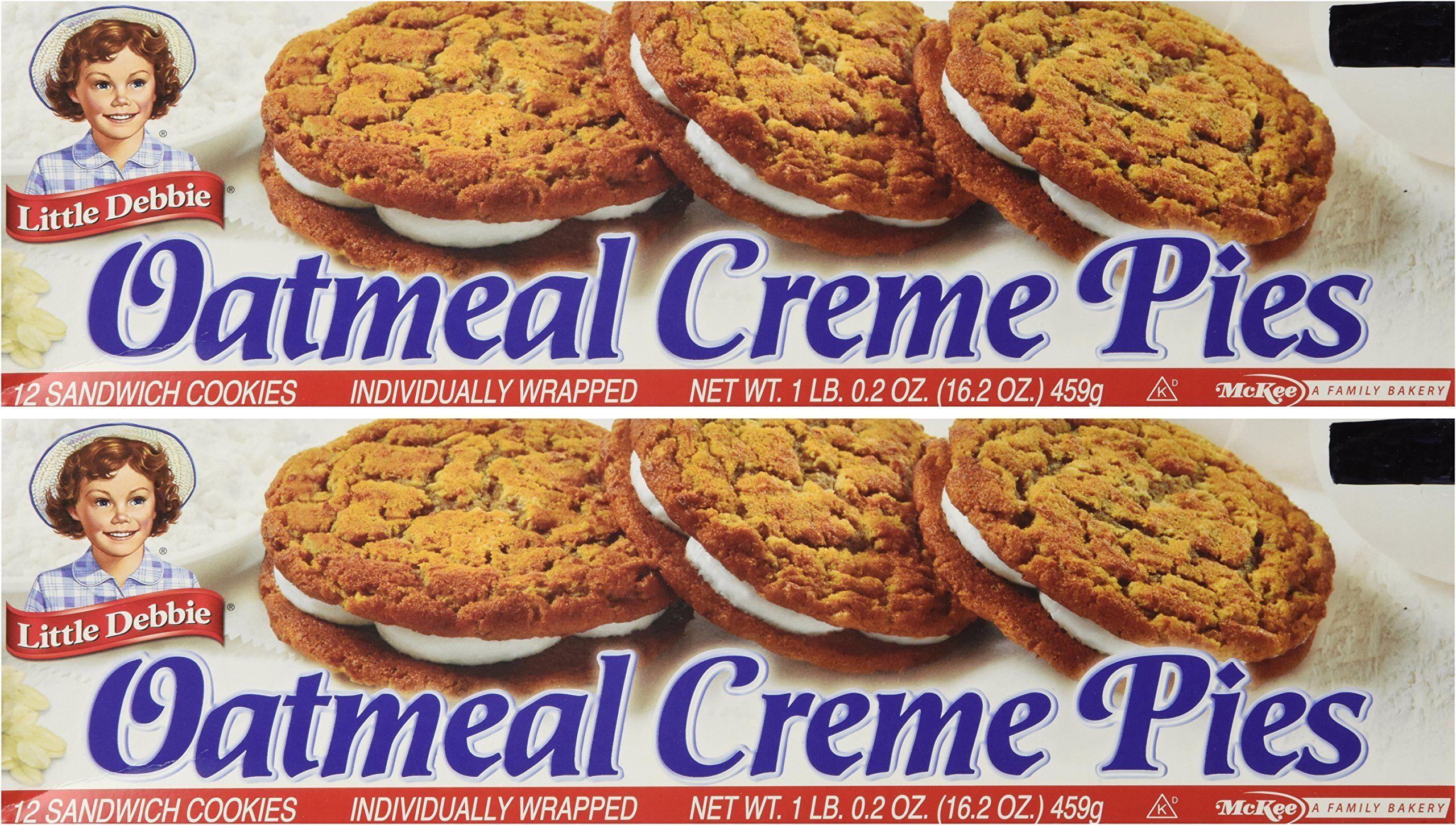 Oatmeal Creme Pies Logo - Little Debbie Oatmeal Creme Pies, 24 Count: Amazon.com: Grocery ...