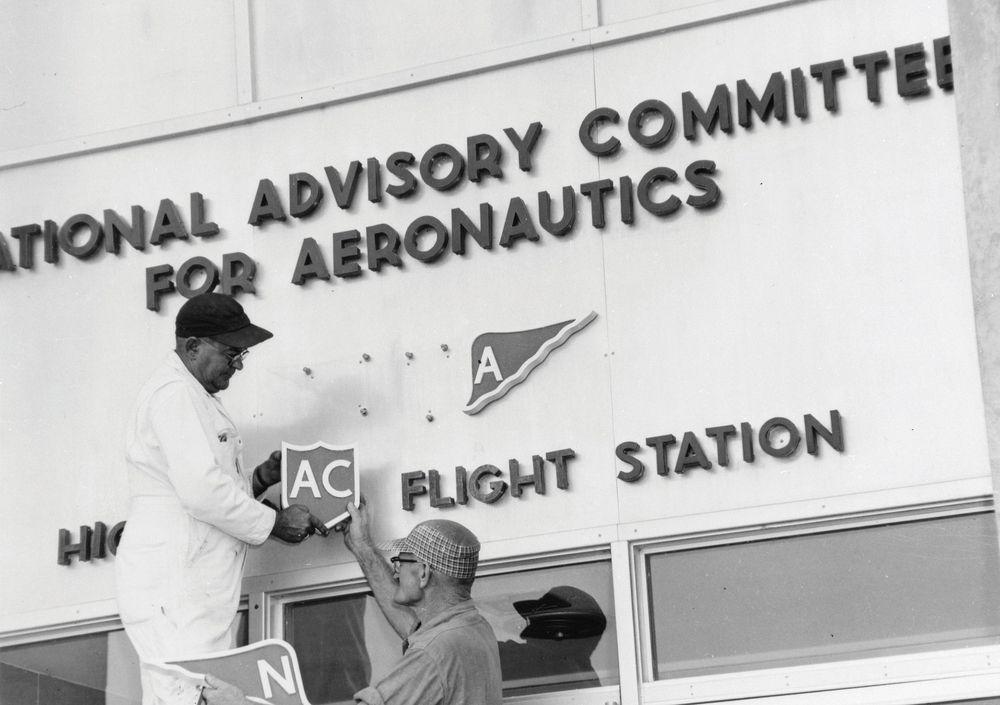 Aeronautics NACA Logo - On NASA's 60th birthday, our readers say it's still looking good