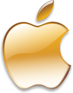 Orange Apple Logo - apple Logo Vector (.CDR) Free Download