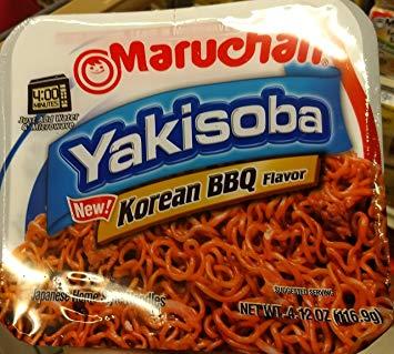 Yakisoba Maruchan Logo - Amazon.com : Maruchan instant Yakisoba Korean BBQ flavor noodle soup ...