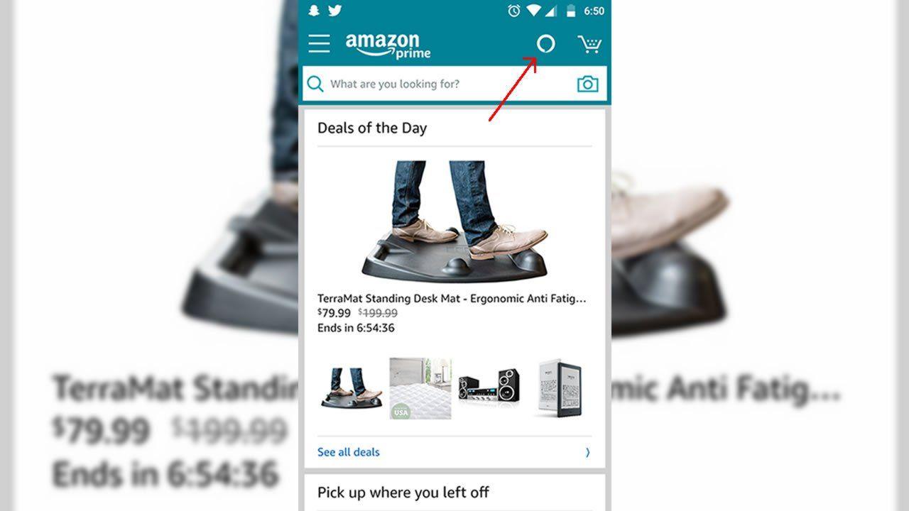 Amazon Shopping App Logo - How To Use Alexa On Android Through The Amazon Shopping App | Modojo