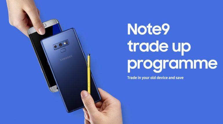 Samsung Note 9 Logo - You Can Soon Trade Up Old Phones For Samsung Galaxy Note 9