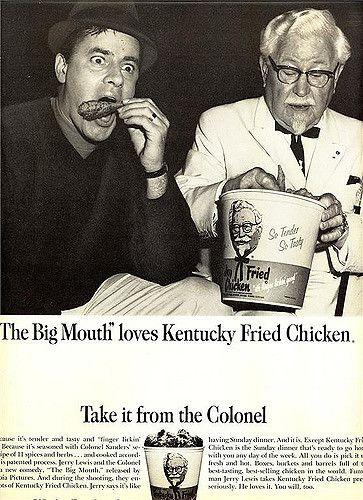 Vintage KFC Logo - KFC 1967 Vintage Ad | 1967 Vintage Jerry Lewis Colonel Sande… | Flickr