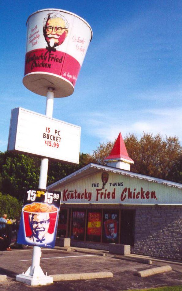 Vintage KFC Logo - Kentucky Fried Chicken | RoadsideArchitecture.com