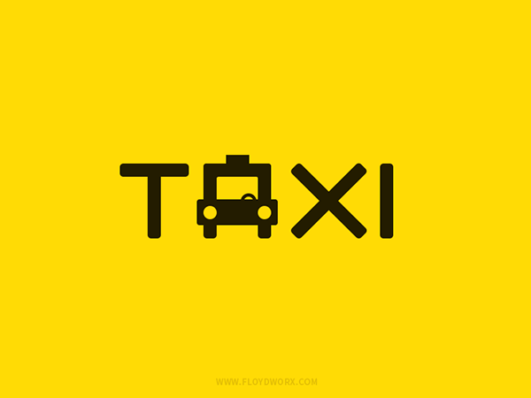 Taxi App Logo - Taxi logo on Behance | Taxi Design | Logo design, Logos, Logo design ...