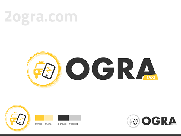 Taxi App Logo - Ogra Taxi | Logo on Behance
