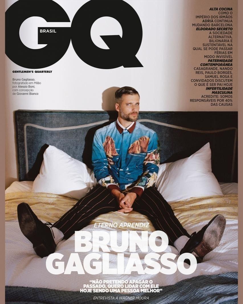 GQ Brasil Logo - Bruno Gagliasso for GQ Brasil. DAMN Cover. Editorial, Mens fashion