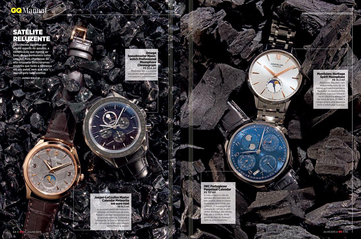 GQ Brasil Logo - The Watch for GQ Brasil July issue