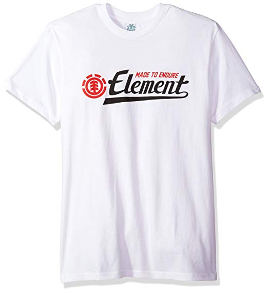 Element Clothing Logo - Element Men's Logo T Shirt Solid Colors: Clothing
