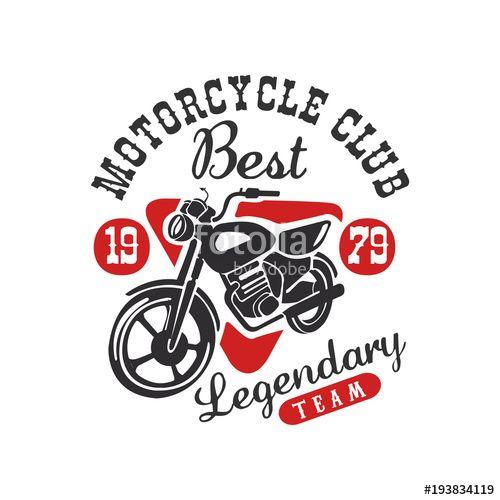Element Clothing Logo - Motorcycle club logo, best legendary team, design element for motor