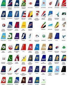 All Airline Logo - Pin by Aviation Explorer on Commercial Airline Logos | Airline logo ...