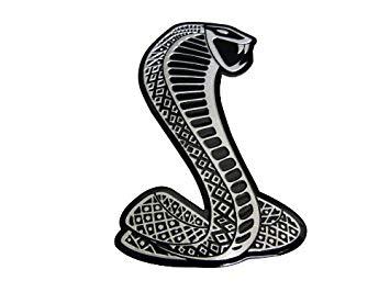 Ford Cobra Logo - Cobra Snake Aluminum Emblem Badge Nameplate Decal Logo Rare for Ford ...