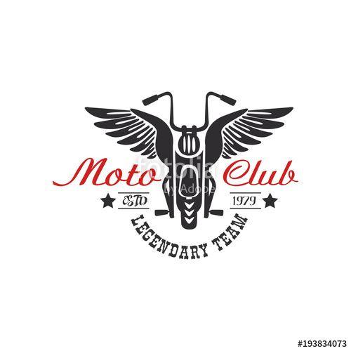 Element Clothing Logo - Moto club logo, legendary team, estd 1979, design element for motor ...