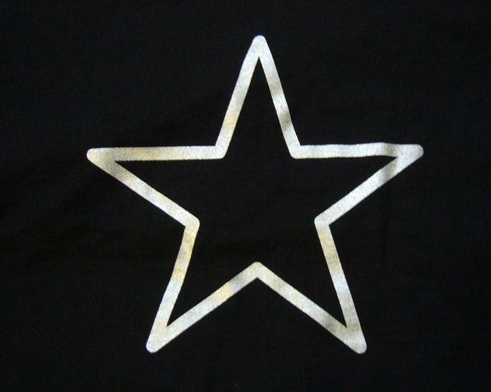 T and Star Logo - T Shirt: Star Design
