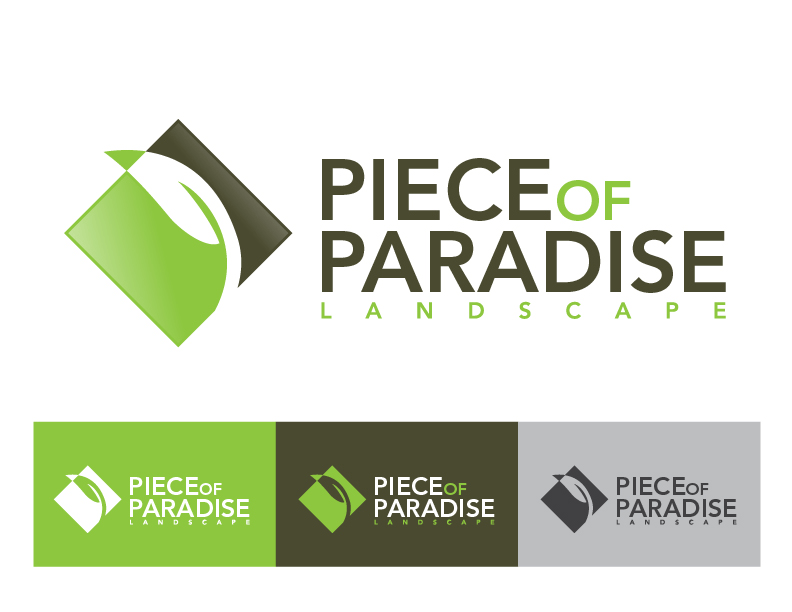 Paradise Landscape Logo - Logo Design Contests Piece of Paradise Landscape Design Unique