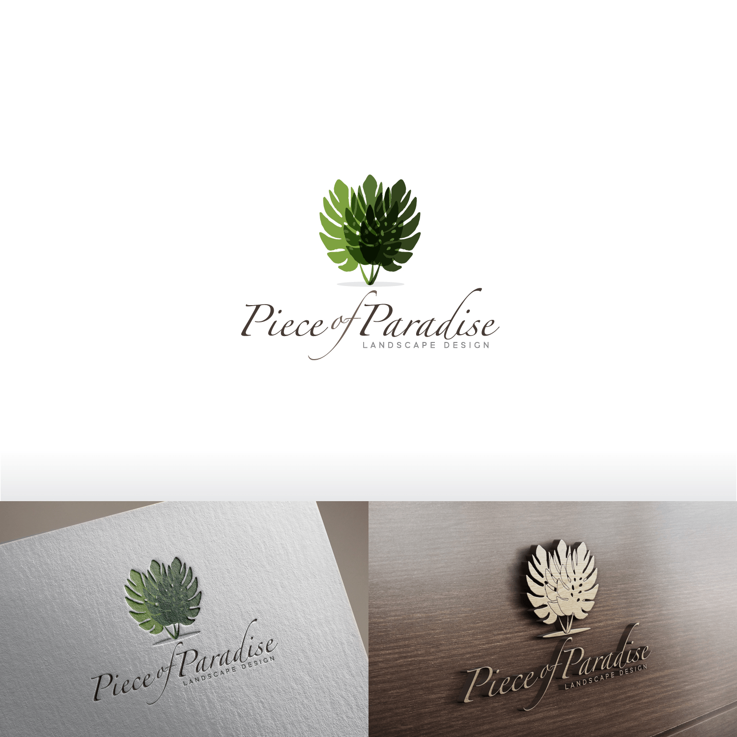 Paradise Landscape Logo - Logo Design Contests » Piece of Paradise Landscape Design Unique ...