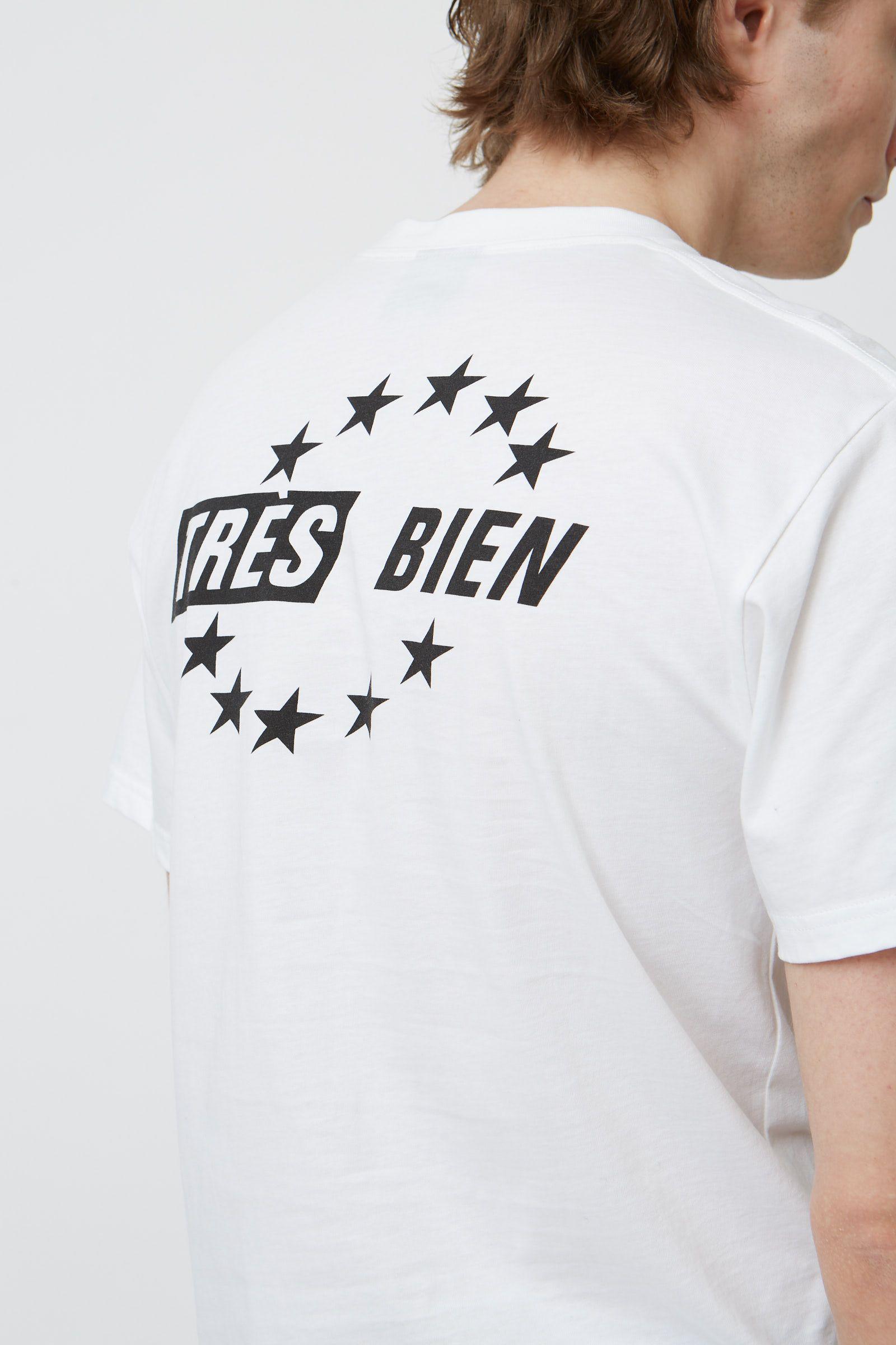 T and Star Logo - Wood Woodès Bien Star Logo T Shirt In White