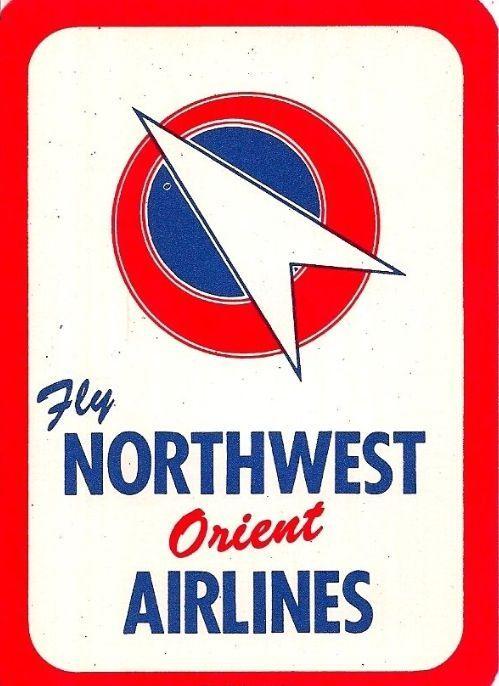 Northwest Airlines Logo - Northwest Orient. Vintage Airline Logo's. Northwest airlines