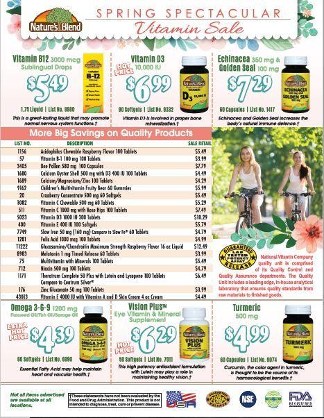 Nature's Blend Logo - Nature's Blend Specials's Pharmacy