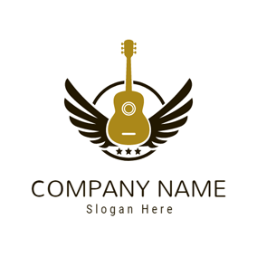 Wing Graphics for Logo - Free Music Logo Designs. DesignEvo Logo Maker
