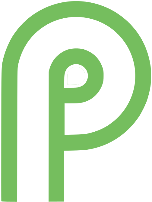 Green P Logo - File:Android P logo.png - Wikimedia Commons