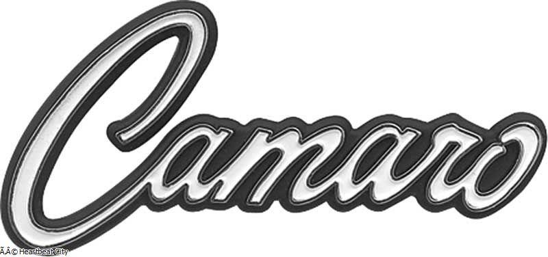 69 Camaro Logo - Camaro Glove Box Door Emblem OE Quality! - 1969
