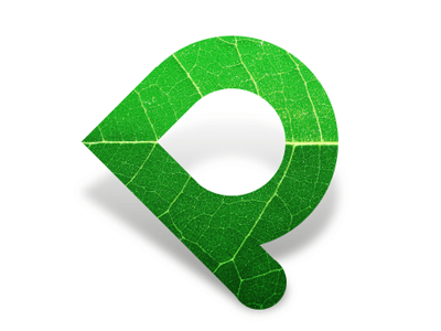 Green P Logo - Green leaf) More playing with the 