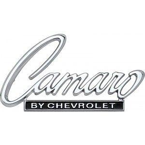 69 Camaro Logo - 1968 69 Camaro By Chevrolet Header Rear Deck Emblem At Muscle Car