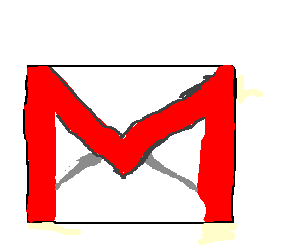 Red Envelope Logo - GMail logo - Drawception