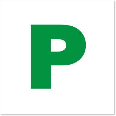 Green P Logo - What are P Plates and When to Use Them – Driving Test Tips