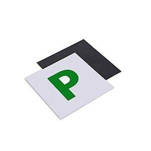 Green P Logo - 2 x Green P Sign Magnetic Plates Passed Practical Driving Test UK ...