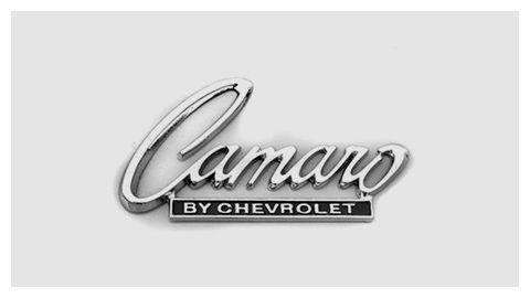 69 Camaro Logo - Chevrolet chrome script lettering