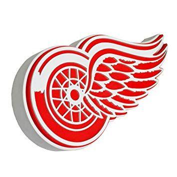 Wing Graphics for Logo - NHL Detroit Red Wings 3D Foam Logo: Amazon.co.uk: Sports & Outdoors