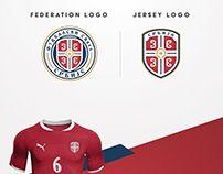 Serbia Soccer Logo - Serbia National Soccer Logo Redesign on Behance