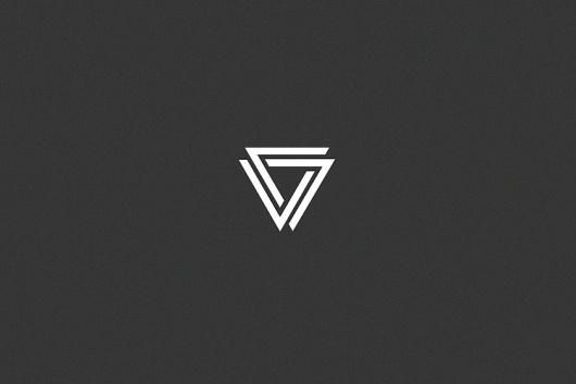 Whit Triangle Logo - Logo Simple, and Minimalistic Logo Designs. Branding
