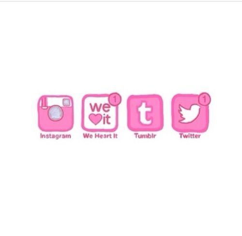 Weheartit Transparent Logo - Instagram. We heart it. Tumblr. Twitter. on We Heart It