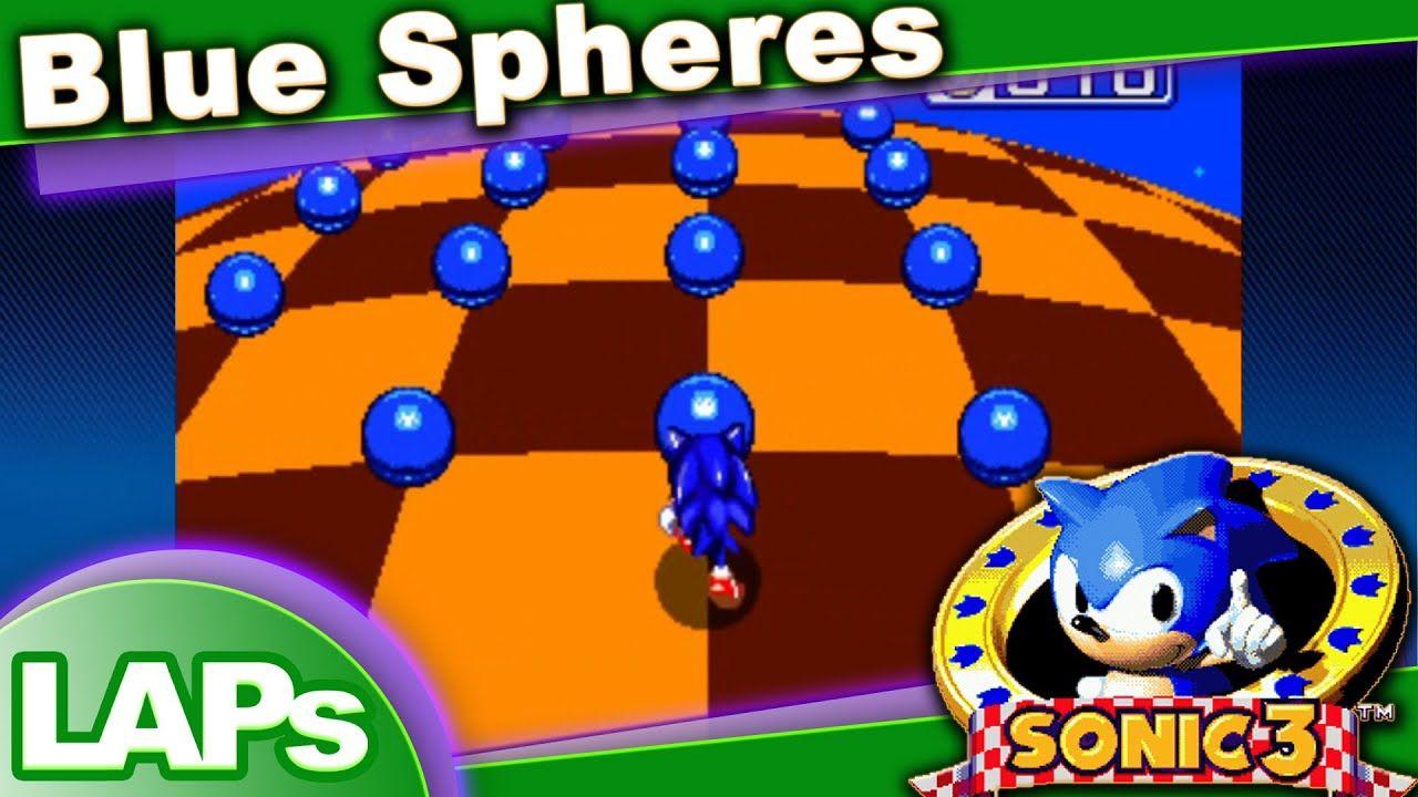 Sonic Blue Sphere Logo - Sonic 3. PERFECT Blue Spheres: Special Stage 1