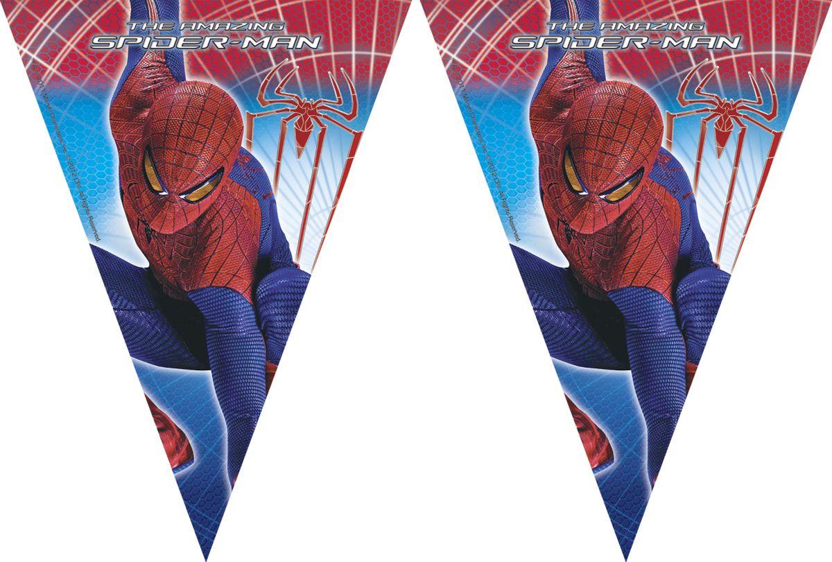 Spiderman Flag Logo - The Amazing Spiderman Flag Banner