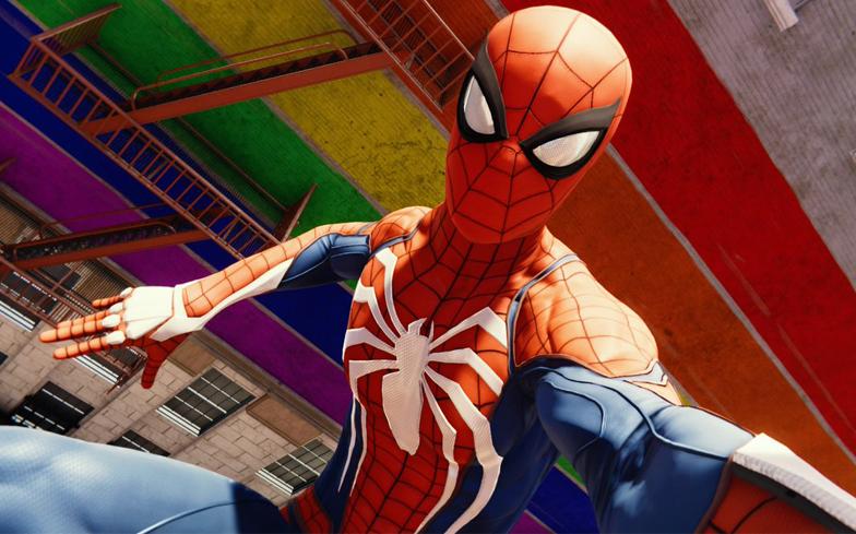 Spiderman Flag Logo - Fans are tracking down every Pride Flag in the new Spider-Man PS4 game
