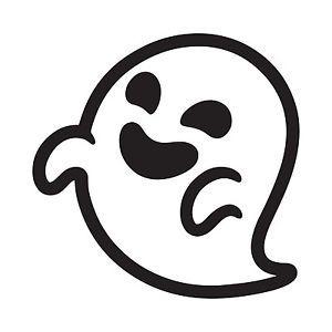 Cool Ghost Logo - Ghost Sticker Decal l Vinyl l Laptop l High Quality l Cool | eBay