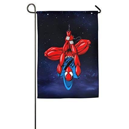 Spiderman Flag Logo - Amazon.com: Famouse Super Hero Spider-Man Logo House Flags Garden ...