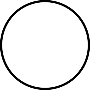 Black and White Round Logo - White Round Clip Art clip art online
