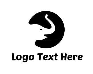 Black and White Round Logo - Black & White Logos. B&W Logo Design Maker