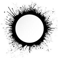 Black and White Round Logo - Search photo