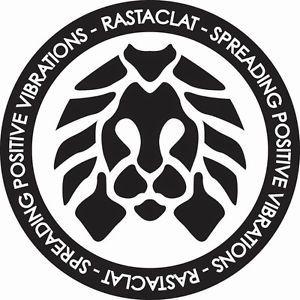 Black and White Round Logo - Rastaclat Circle Logo 3.75 Black White Spreading Positive