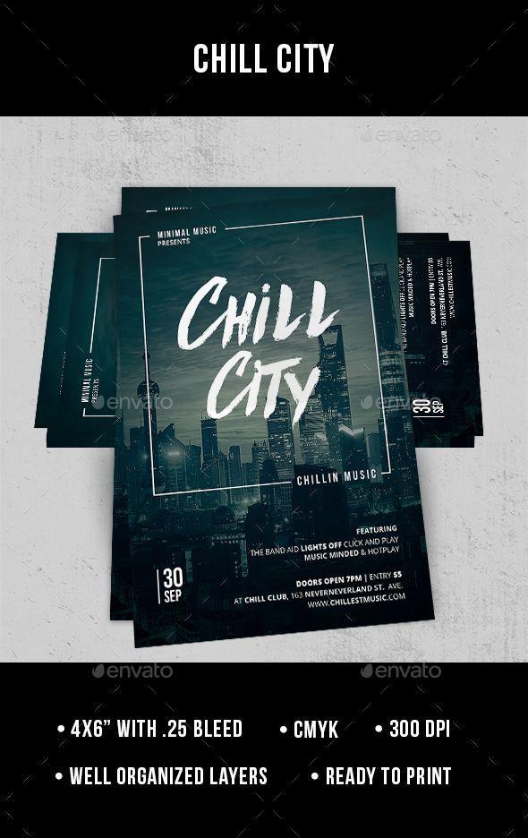 Club Chill Logo - Chill City - Flyer | Fonts-logos-icons | Party flyer, Flyer template ...